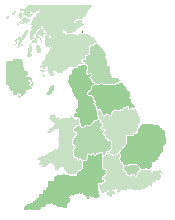 UK Regions Map